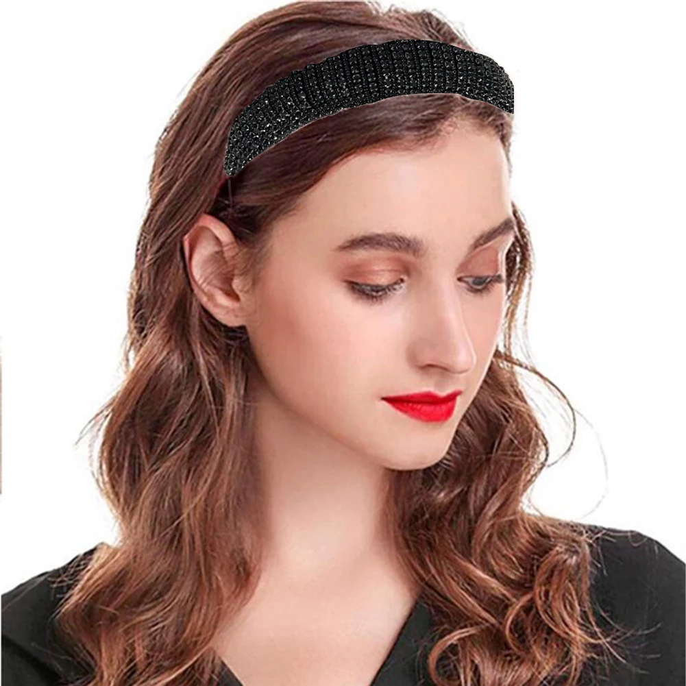 Women Wedding Party Hair Bands Rhinestone Solid Color Wide Band Hair Hoop Headband Fashion Headwear Hair Accessories
Women Wedding Party Hair Bands Rhinestone Solid Color Wide Band Hair Hoop Headband Fashion Headwear Hair Accessories