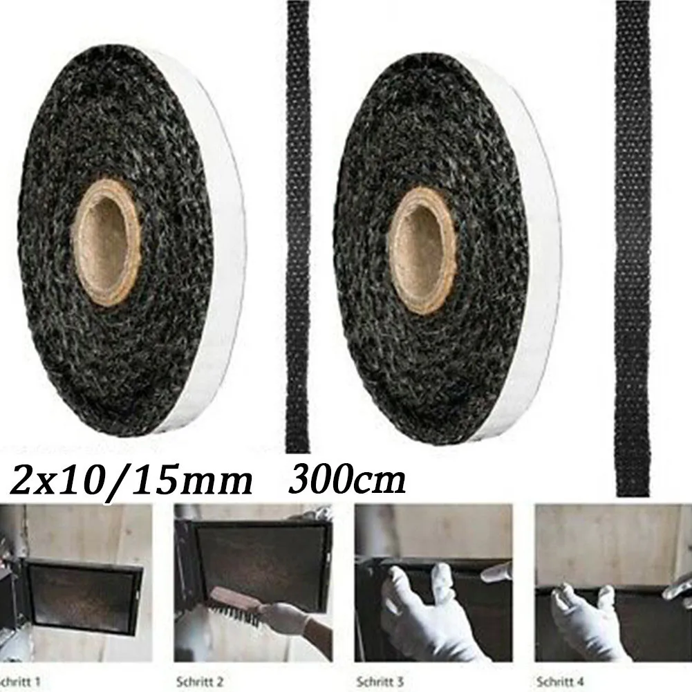 Kiln Oven Door Stove Chimney Door Self Adhesive Glass Seal Sealing Strip 10/15 Mm Wide Black Dark Grey Flat Glass
Kiln Oven Door Stove Chimney Door Self Adhesive Glass Seal Sealing Strip 10/15 Mm Wide Black Dark Grey Flat Glass