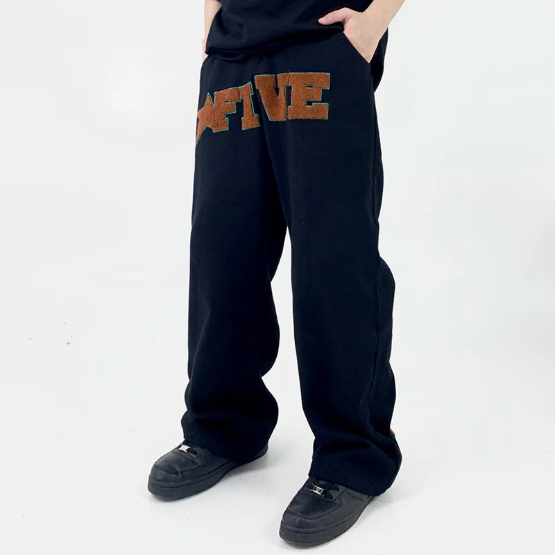 Original Towel Letter and Stars Embroidery Baggy Jeans Pants for Men and Women Patchwork Loose Oversized Denim Trousers 
Original Towel Letter and Stars Embroidery Baggy Jeans Pants for Men and Women Patchwork Loose Oversized Denim Trousers