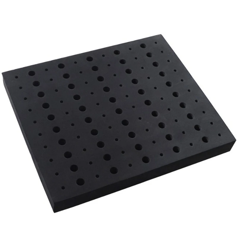 110 Holes Router Bit Tray Storage Holder For 1/4Inch 1/2Inch Shank Milling Cutters Brill Bits Organizer
110 Holes Router Bit Tray Storage Holder For 1/4Inch 1/2Inch Shank Milling Cutters Brill Bits Organizer