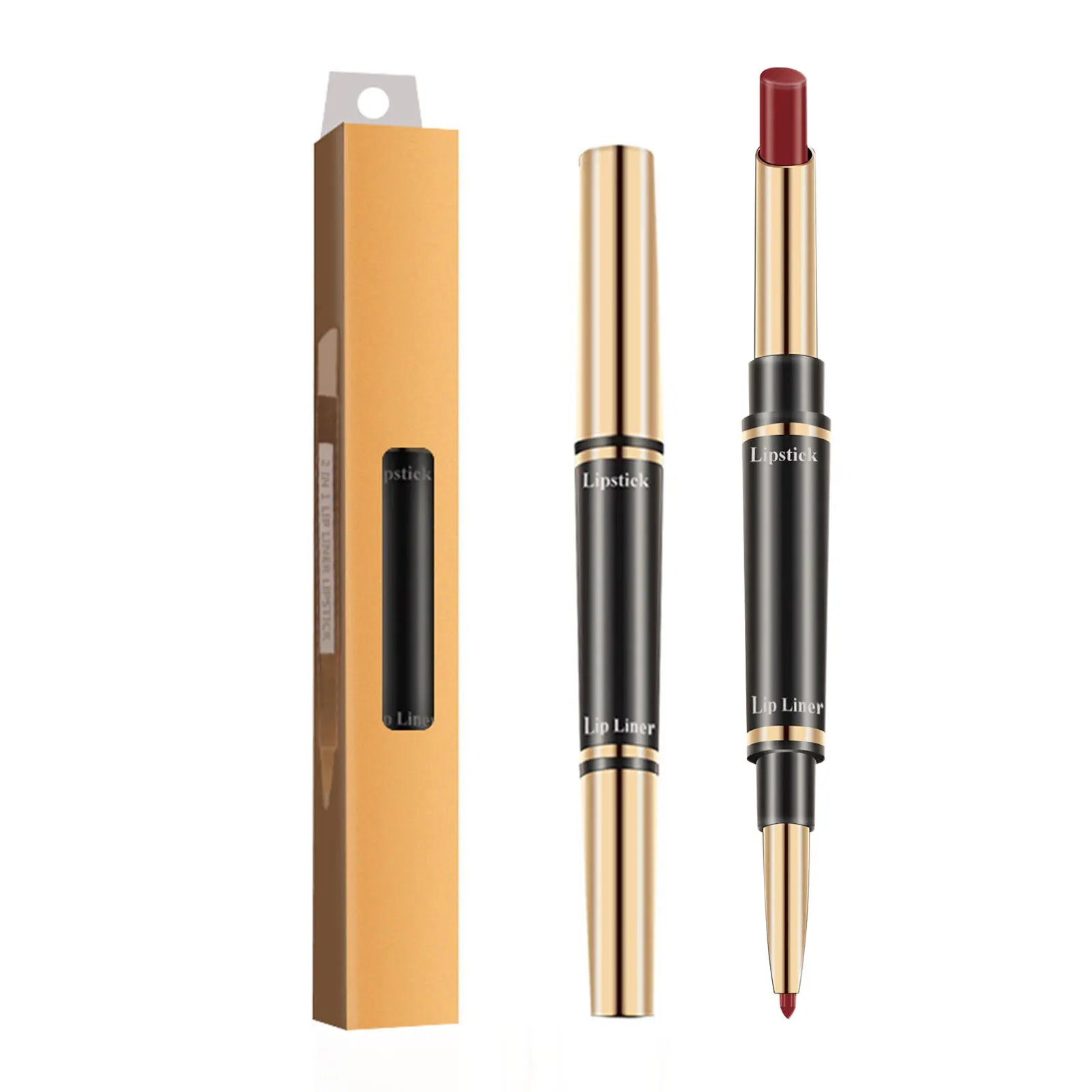 Lip Liner And Lipstick Set Double Head Matte Lipstick High Pigmented Waterproof Natural Lip Makeup Non-Stick Lipstick Lip Pencil
Lip Liner And Lipstick Set Double Head Matte Lipstick High Pigmented Waterproof Natural Lip Makeup Non-Stick Lipstick Lip Pencil
