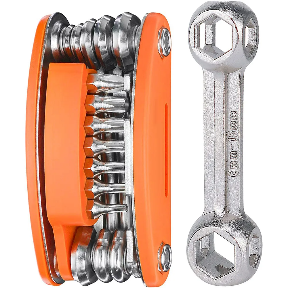 20 In 1 Multi-Function Bike Repair Tools With Wrench Quality Bicycle Repair Kit Cycling Wrenchs Hexagon Screw Multi Maintenance
20 In 1 Multi-Function Bike Repair Tools With Wrench Quality Bicycle Repair Kit Cycling Wrenchs Hexagon Screw Multi Maintenance
