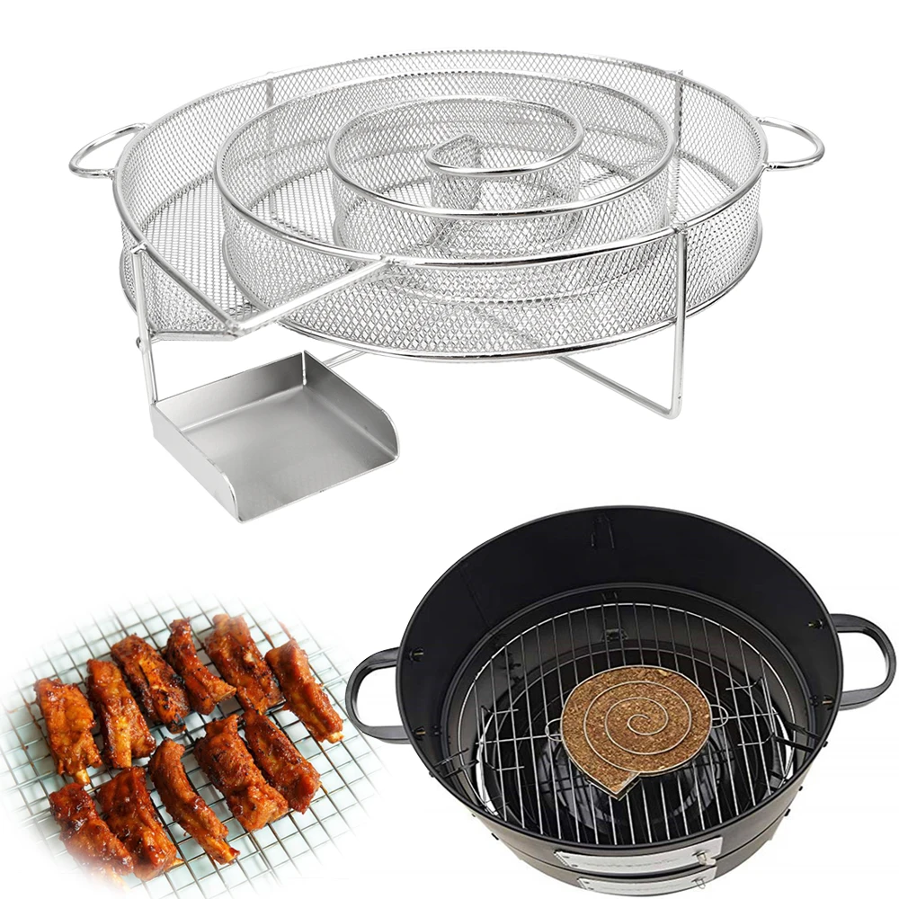 Cold Smoke Generator Cooking Tool Smoker Salmon Bacon Fish Mini Apple Wood Smoker Wood Dust Hot Stainless BBQ Tools
Cold Smoke Generator Cooking Tool Smoker Salmon Bacon Fish Mini Apple Wood Smoker Wood Dust Hot Stainless BBQ Tools