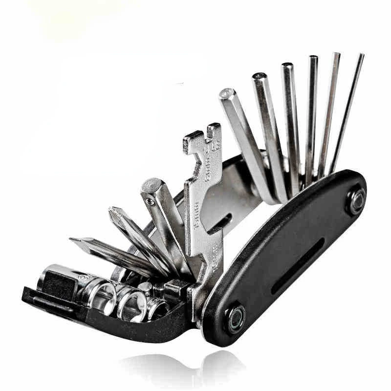 Mountain cycle Portable socket multipurpose wrench bicycle multi tool Motorcycle bike allen fix Touring pocket
Mountain cycle Portable socket multipurpose wrench bicycle multi tool Motorcycle bike allen fix Touring pocket