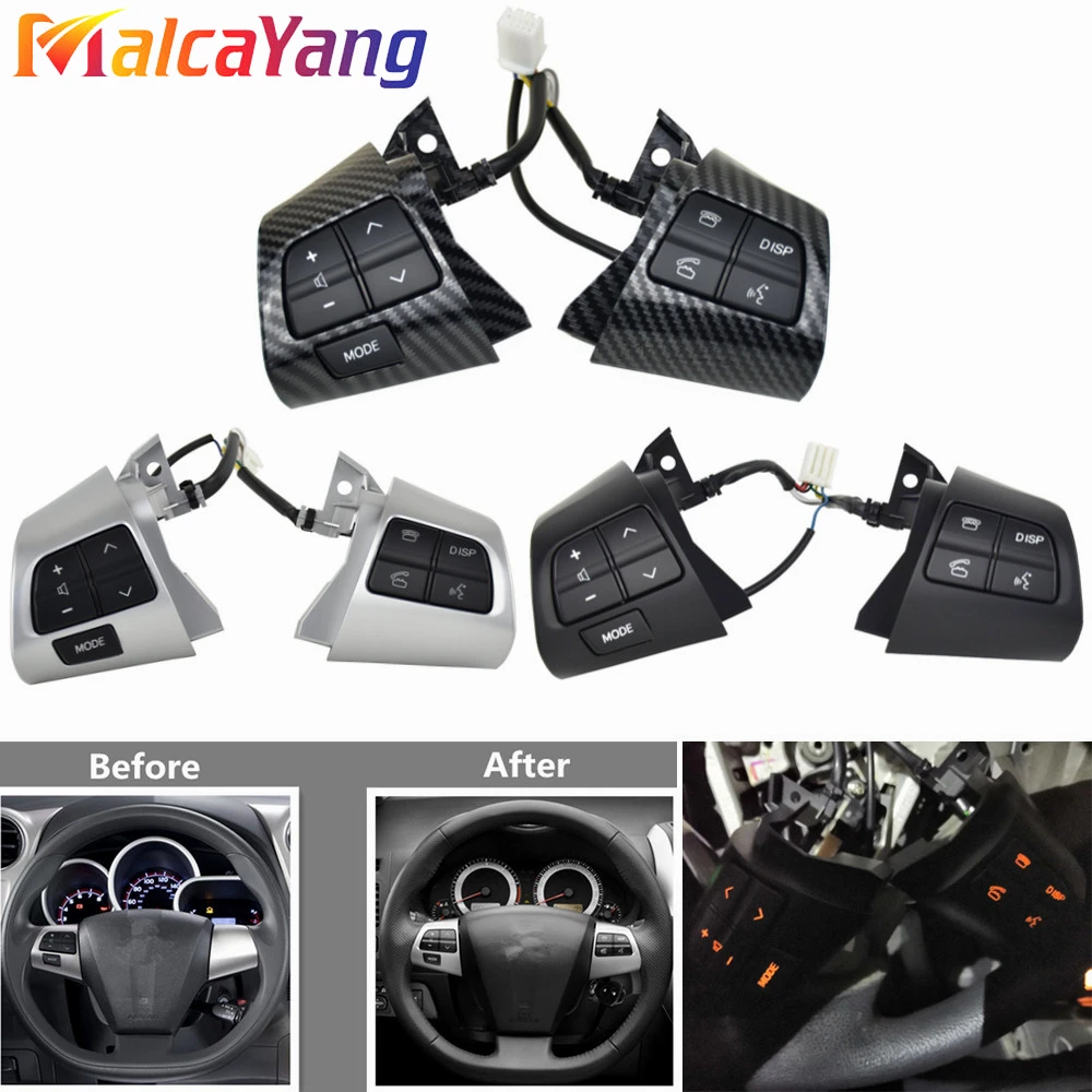 Premier Quality Steering Wheel Switches Buttons OE Quality For Toyota Corolla / Wish / Rav4 / Altis
Premier Quality Steering Wheel Switches Buttons OE Quality For Toyota Corolla / Wish / Rav4 / Altis