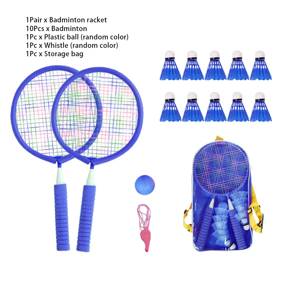 Home Gift Sports Training Toy With Shuttlecock Outdoor For Children Badminton Racket Set Boy Girl Widened Surface Storage Bag
Home Gift Sports Training Toy With Shuttlecock Outdoor For Children Badminton Racket Set Boy Girl Widened Surface Storage Bag
