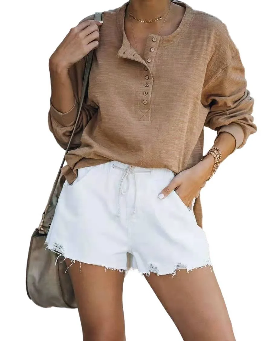 Summer Sale Women Elastic Waist Ripped Denim Shorts Fashion Casual High Elasticity Shorts Jeans Blue Black White jeans vintage
Summer Sale Women Elastic Waist Ripped Denim Shorts Fashion Casual High Elasticity Shorts Jeans Blue Black White jeans vintage