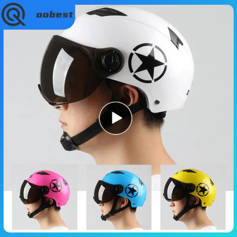 Portable Buckle Summer Helmet New Material Helmet Durable Ease Of Use Universal Half Helmet
Portable Buckle Summer Helmet New Material Helmet Durable Ease Of Use Universal Half Helmet