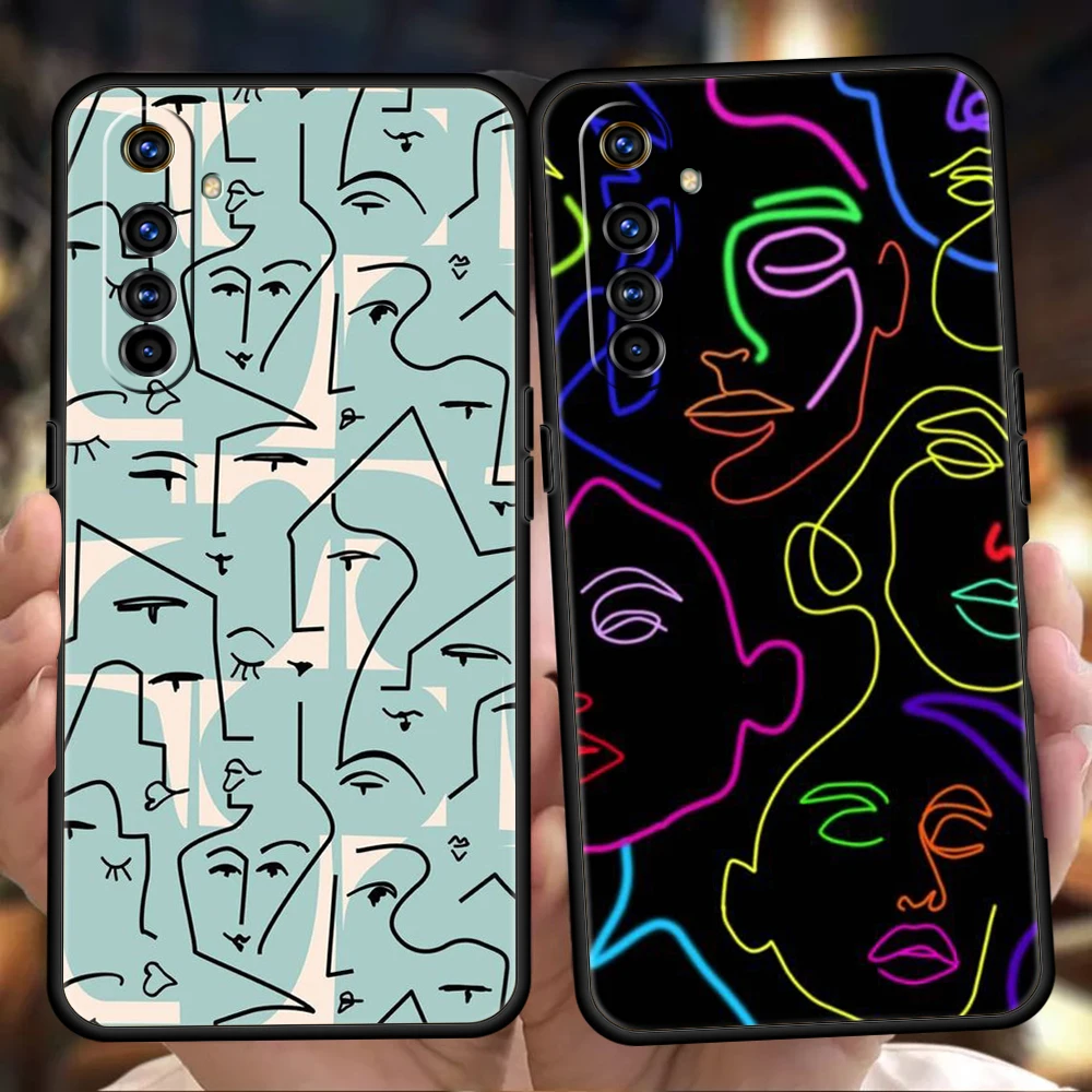 Abstract Line Women Face Phone Case For Oppo A12 A15 A16 A74 A76 A95 Find X5 Pro A54 A53 A52 Reno 6 7 SE Z A9 2020 Pro 5G Cover
Abstract Line Women Face Phone Case For Oppo A12 A15 A16 A74 A76 A95 Find X5 Pro A54 A53 A52 Reno 6 7 SE Z A9 2020 Pro 5G Cover