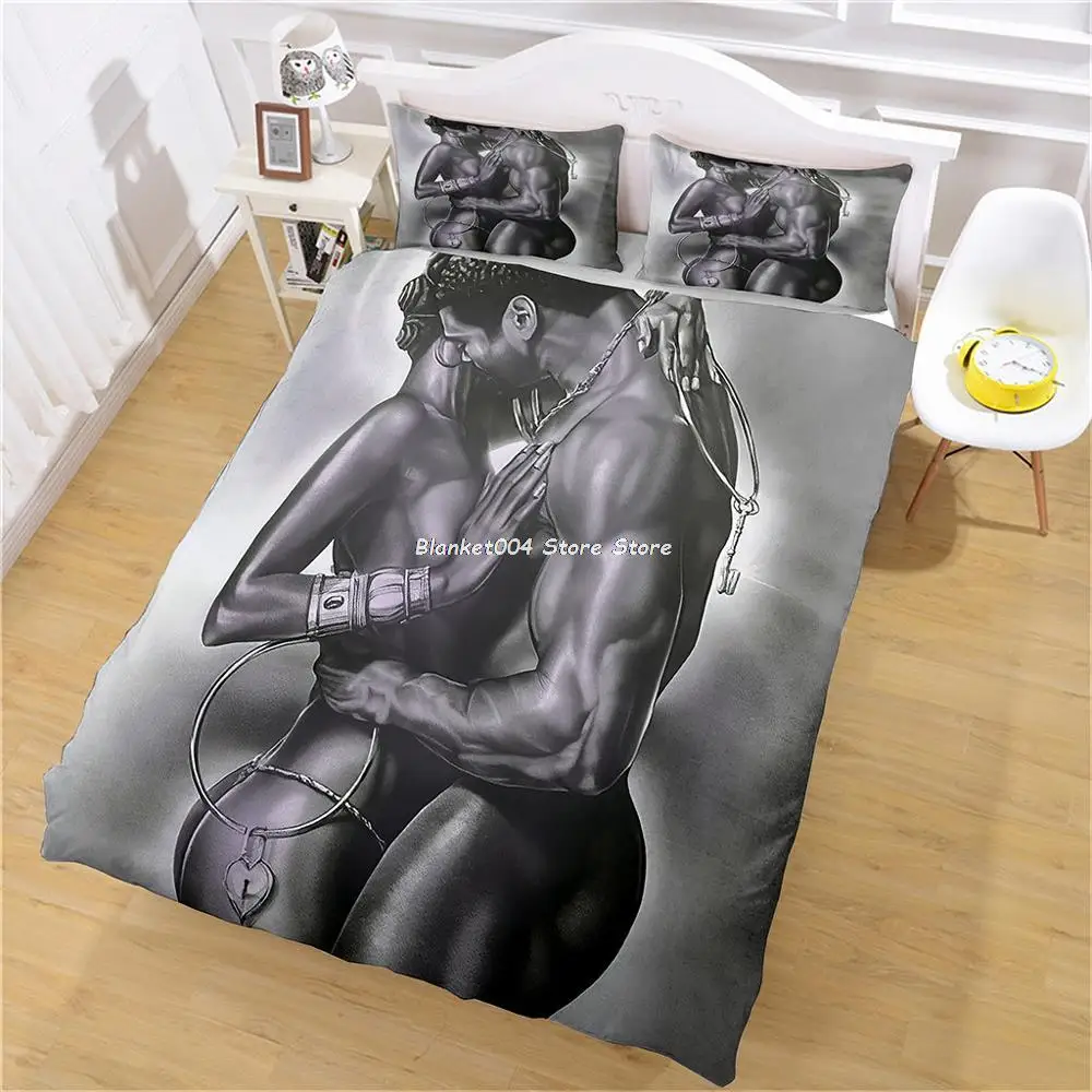 

Bedding Duvet Cover Set Full Size Sexy Home Textile Sweet Pillow His and Hers Luxury Modern Comforter Fashion Quality Custom