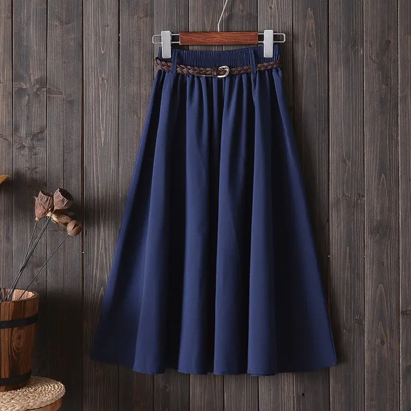 Fashion Women Pleated Skirt Spring Summer Autumn Long High Waist Beach Skirt Jupe Femme Lace Up Falda Mujer Vintage Skirt B35
Fashion Women Pleated Skirt Spring Summer Autumn Long High Waist Beach Skirt Jupe Femme Lace Up Falda Mujer Vintage Skirt B35