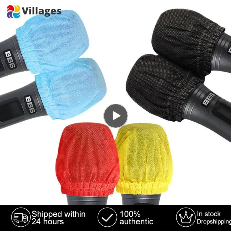Disposable Microphone Blowout Preventer Clean And Sanitary Non-wovennon-woven Wheat Cover Universal Microphone Windscreen 
Disposable Microphone Blowout Preventer Clean And Sanitary Non-wovennon-woven Wheat Cover Universal Microphone Windscreen