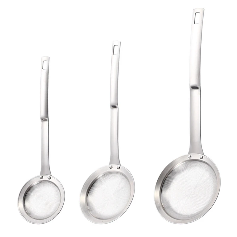 3PCS Stainless Steel Oil Grid Soybean Milk Juice Filter Screen Ultra-Fine Kitchen Baking Household Slag Screen Colander
3PCS Stainless Steel Oil Grid Soybean Milk Juice Filter Screen Ultra-Fine Kitchen Baking Household Slag Screen Colander