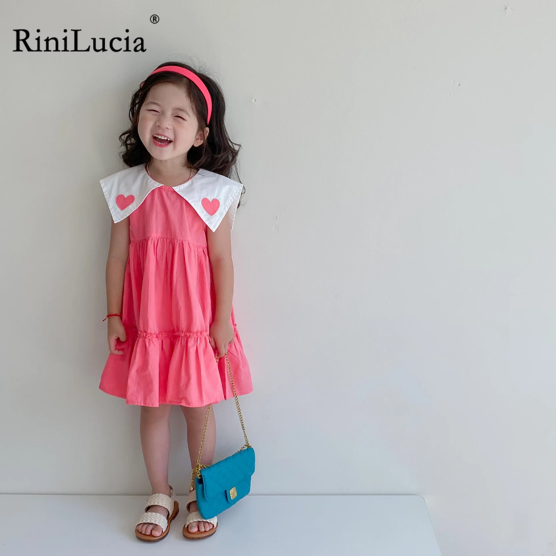 RiniLucia New Summer Kids Girls Dress Floral Peter Pan Collar Dresses For Girls Fashion Princess Girls' Children Clothing 2022
RiniLucia New Summer Kids Girls Dress Floral Peter Pan Collar Dresses For Girls Fashion Princess Girls' Children Clothing 2022
