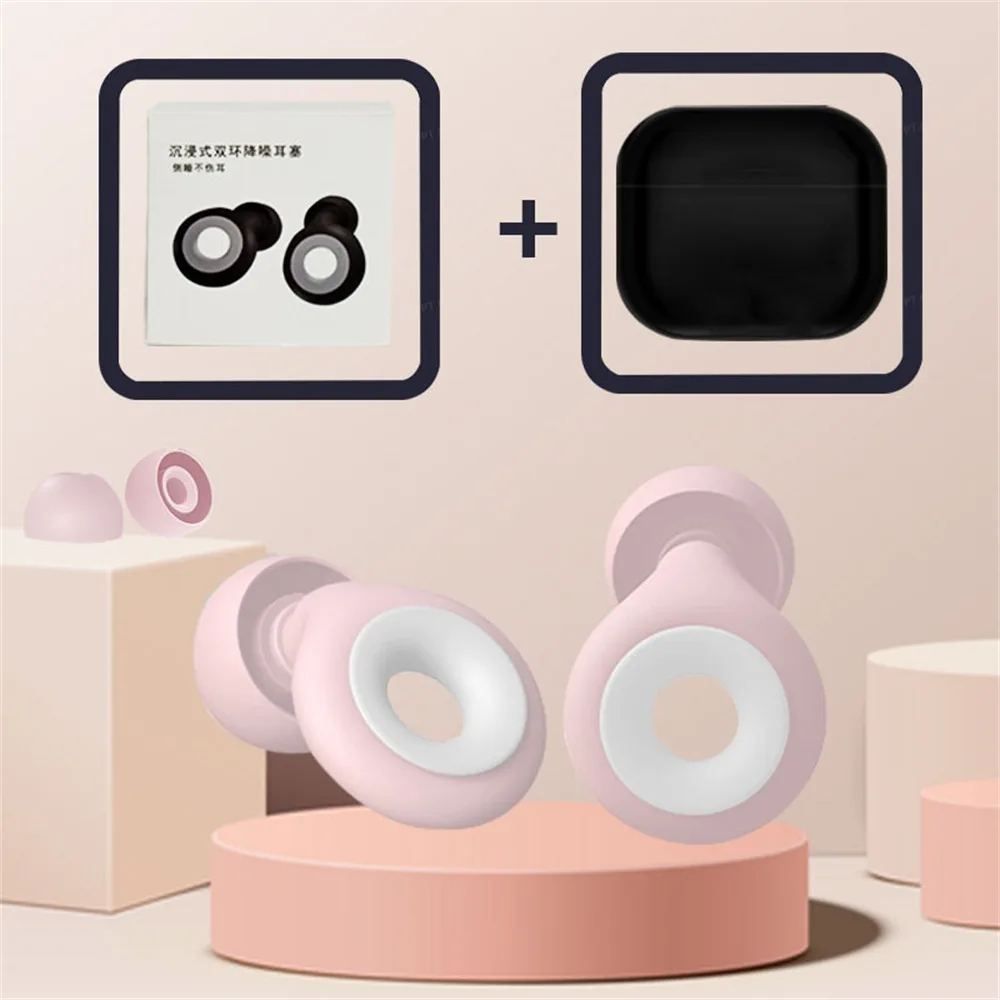 Silicone Swimming Earplugs Sound Insulation Sleep Earplugs Elderly Bathing Ears Water Protection Professional Waterproof EarPlug
Silicone Swimming Earplugs Sound Insulation Sleep Earplugs Elderly Bathing Ears Water Protection Professional Waterproof EarPlug