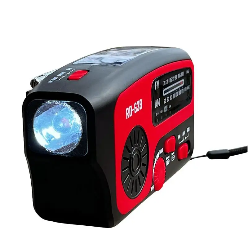 1200mAh Weather Emergency Radio Weather Radio AM/FM Solar Hand Crank USB Phone Charge Weather Radio With Flashlight Lamp Alarm
1200mAh Weather Emergency Radio Weather Radio AM/FM Solar Hand Crank USB Phone Charge Weather Radio With Flashlight Lamp Alarm