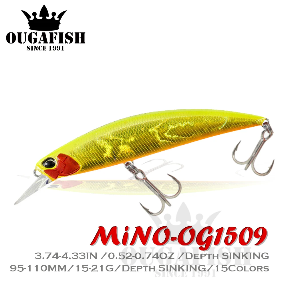 Minnow Fishing Accessories Lure 15-21g 95-110mm Sinking Peche A La Carpe Fish Leurre Carnassier Isca Artificial Angeln Equipment
Minnow Fishing Accessories Lure 15-21g 95-110mm Sinking Peche A La Carpe Fish Leurre Carnassier Isca Artificial Angeln Equipment
