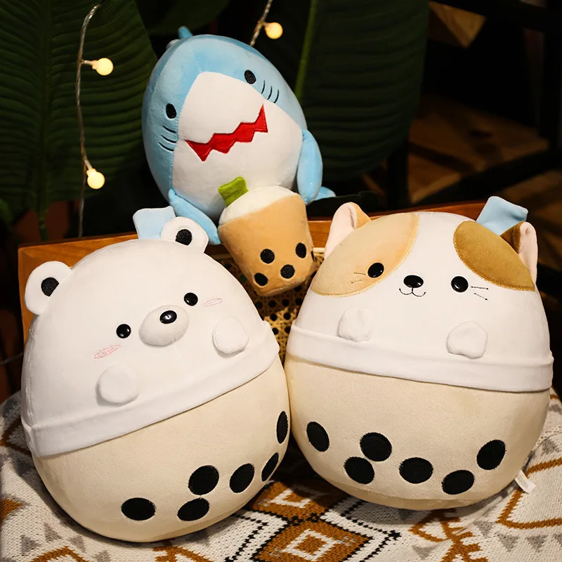 New creative milk tea cup plush cat shark bear small animal pillow plush toy cute stuffed plush girl birthday gift
New creative milk tea cup plush cat shark bear small animal pillow plush toy cute stuffed plush girl birthday gift