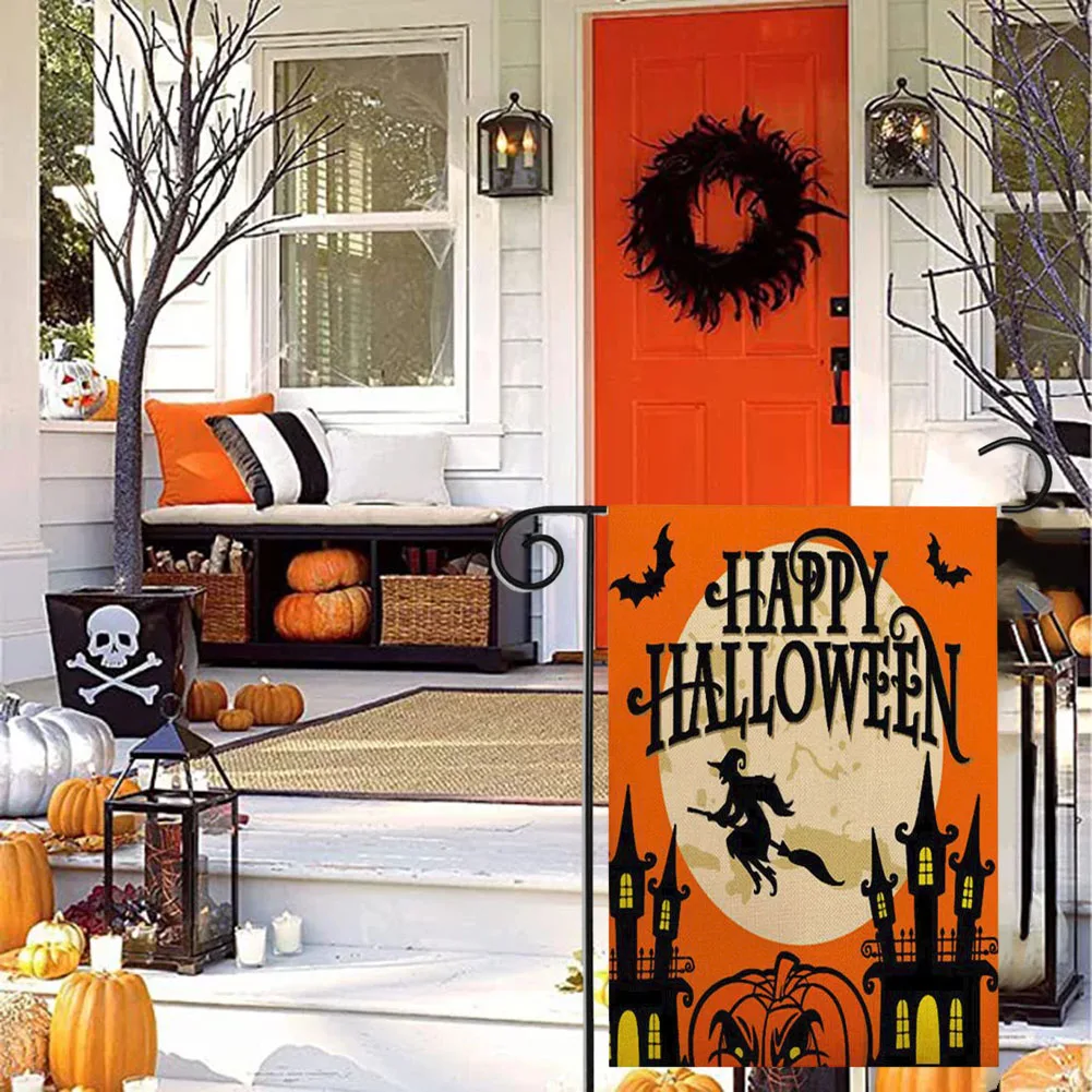 Garden Bar Festival Hanging Halloween Decorative Garden Flag Double Sided Christmas Flag Linen Garden Flag
Garden Bar Festival Hanging Halloween Decorative Garden Flag Double Sided Christmas Flag Linen Garden Flag