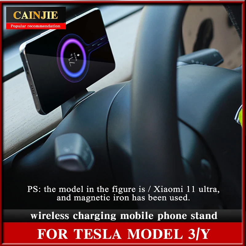 Magnetic Mobile Phone Holder Magnetic Mount Tesla Model 3/Model Y 2022 Accessories Wireless Charger for Samsung/Huawei/Iphone
Magnetic Mobile Phone Holder Magnetic Mount Tesla Model 3/Model Y 2022 Accessories Wireless Charger for Samsung/Huawei/Iphone