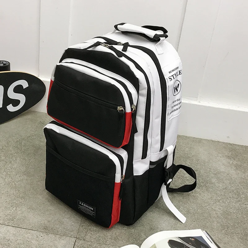Large Men Backpack Women School Bag for Teenager Girl High College Student Korean style Back Pack
Large Men Backpack Women School Bag for Teenager Girl High College Student Korean style Back Pack