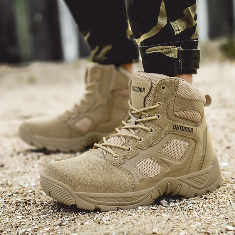 Brand Men Military Boots Quality Special Force Tactical Desert Boots Combat Ankle Boats Army Work Shoes Leather Snow Boots 2022
Brand Men Military Boots Quality Special Force Tactical Desert Boots Combat Ankle Boats Army Work Shoes Leather Snow Boots 2022