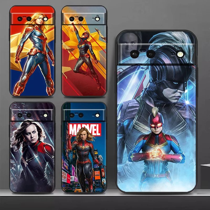 Captain Marvel superhero Shockproof Case for Google Pixel 7 6 Pro 6a 5 5a 4 4a XL 5G Silicone Soft Black Phone Cover
Captain Marvel superhero Shockproof Case for Google Pixel 7 6 Pro 6a 5 5a 4 4a XL 5G Silicone Soft Black Phone Cover