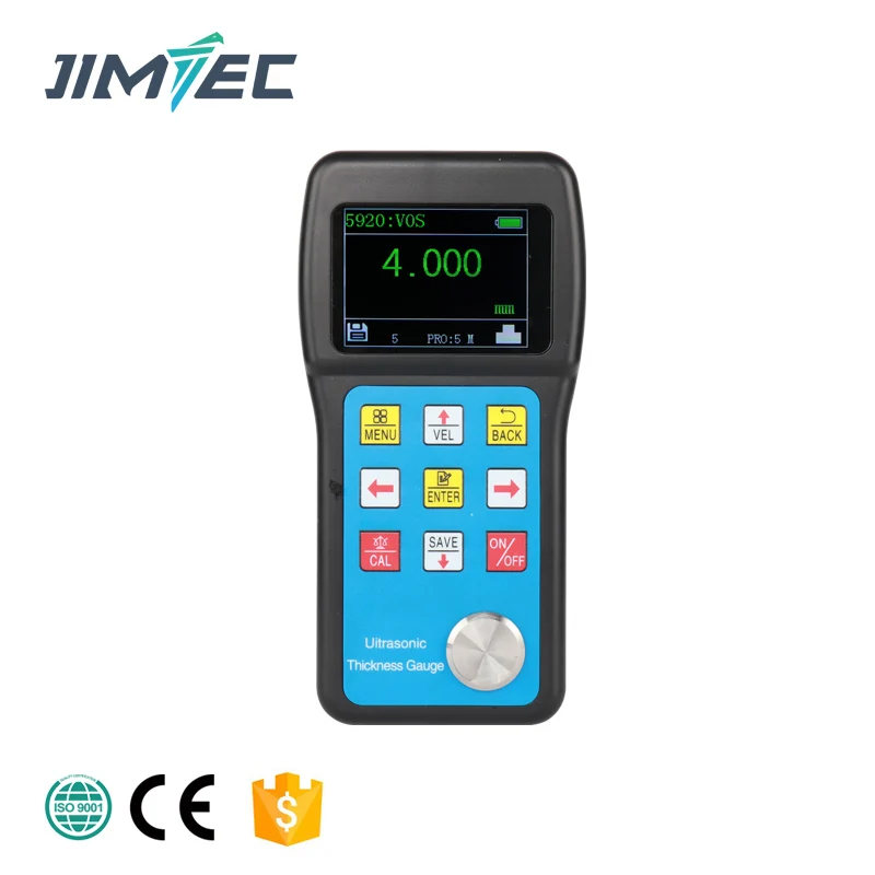 

JITAI5102 Digital Metal Thickness Gauge Ultrasonic Resolution 0.001mm Paint Thickness Meter