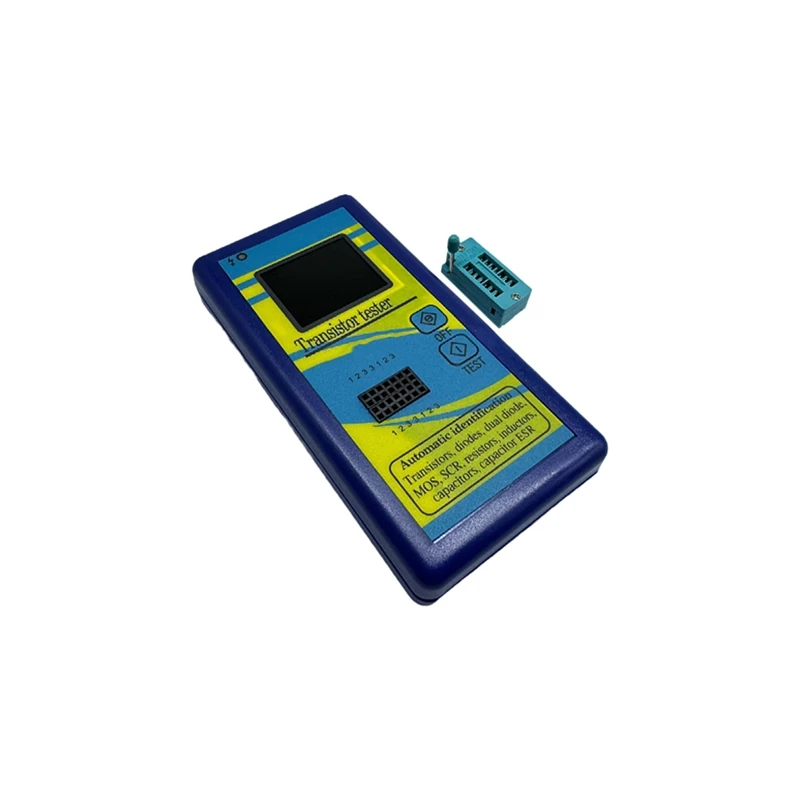 Color Graphic Display Transistor Tester As Shown ABS Resistance Meter Inductance Meter Capacitance Meter
Color Graphic Display Transistor Tester As Shown ABS Resistance Meter Inductance Meter Capacitance Meter
