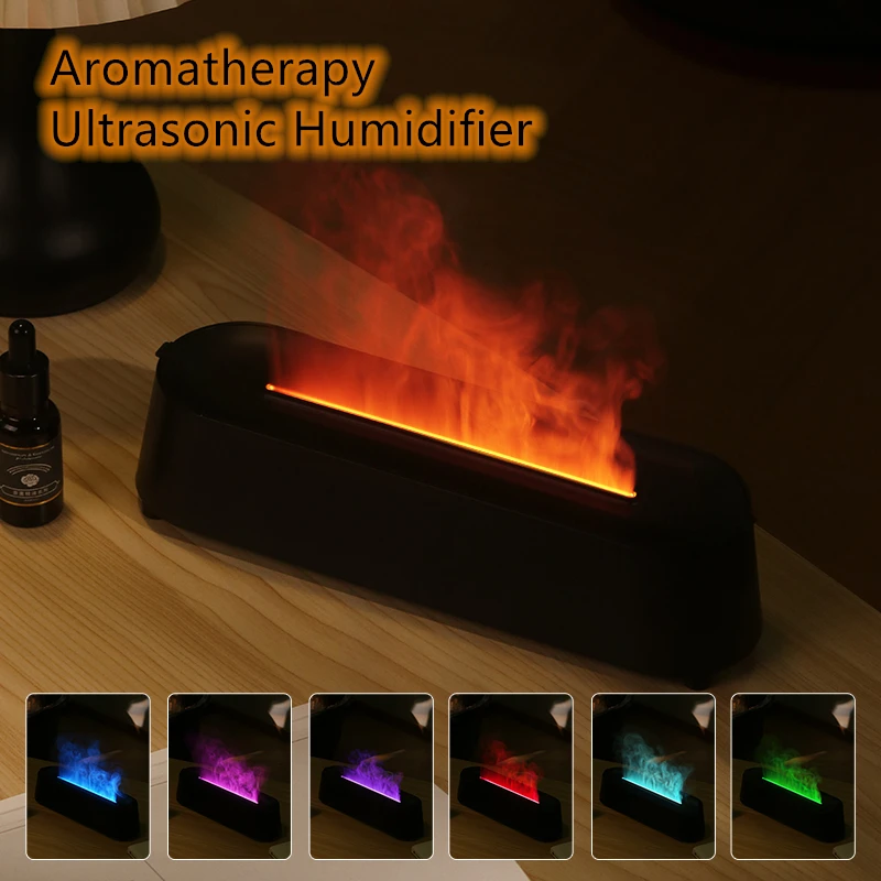 Flame Aroma Diffuser Air Humidifier Ultrasonic Cool Mist Maker Aromatherapy Essential Oil Lamp Realistic Fire Difusor
Flame Aroma Diffuser Air Humidifier Ultrasonic Cool Mist Maker Aromatherapy Essential Oil Lamp Realistic Fire Difusor