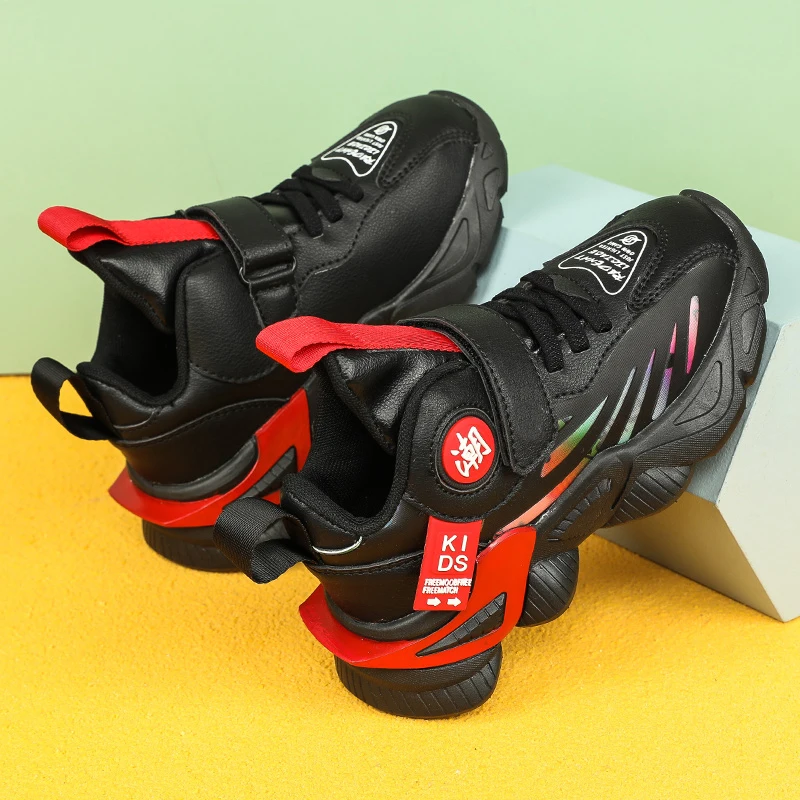 Kid Sneakers Autumn and Winter Leather Section Children's Casual Boys Shoes Color-Blocking Design Comfortable Outsole Zapatillas
Kid Sneakers Autumn and Winter Leather Section Children's Casual Boys Shoes Color-Blocking Design Comfortable Outsole Zapatillas