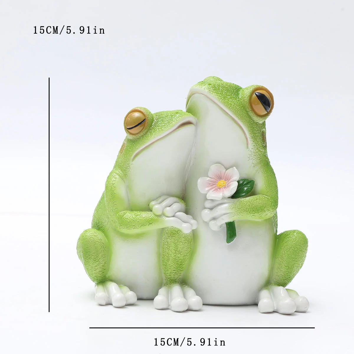 Статуя пары лягушек из канифоли
Статуя пары лягушек из канифоли