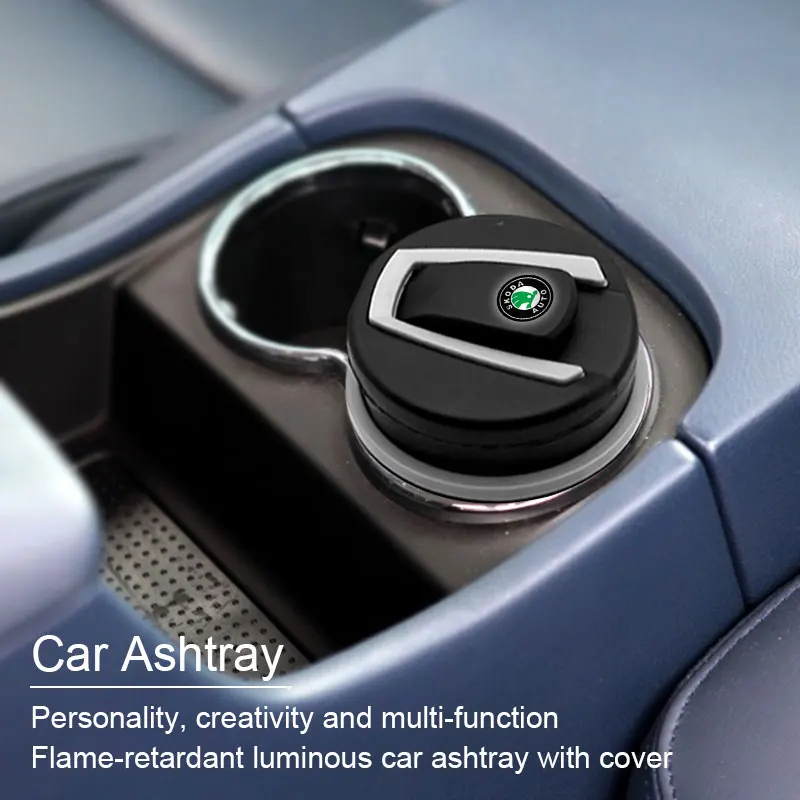 Car LED Ashtray Storage Cup Container Cigar Ash Tray for Skoda Octavia RAPID Superb fabia kodiaq Kamiq Karoq Car Accessories
Car LED Ashtray Storage Cup Container Cigar Ash Tray for Skoda Octavia RAPID Superb fabia kodiaq Kamiq Karoq Car Accessories