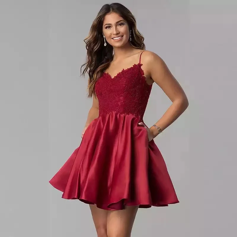 Роскошное короткое платье мини для выпускного вечера пыльная роза 2022 для гостей свадебной вечеринки знаменитости изготовленный на заказ к... 
Роскошное короткое платье мини для выпускного вечера пыльная роза 2022 для гостей свадебной вечеринки знаменитости изготовленный на заказ к...