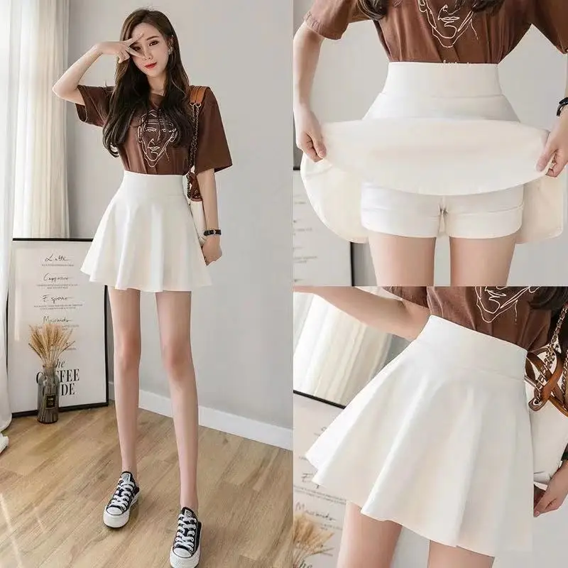 Korean Fashion Mini Skirts 2022 Spring Summer Elastic High-Waisted Skirt With Pocket Dance Ball Gown Black Skirt Chic Jupe Femme
Korean Fashion Mini Skirts 2022 Spring Summer Elastic High-Waisted Skirt With Pocket Dance Ball Gown Black Skirt Chic Jupe Femme