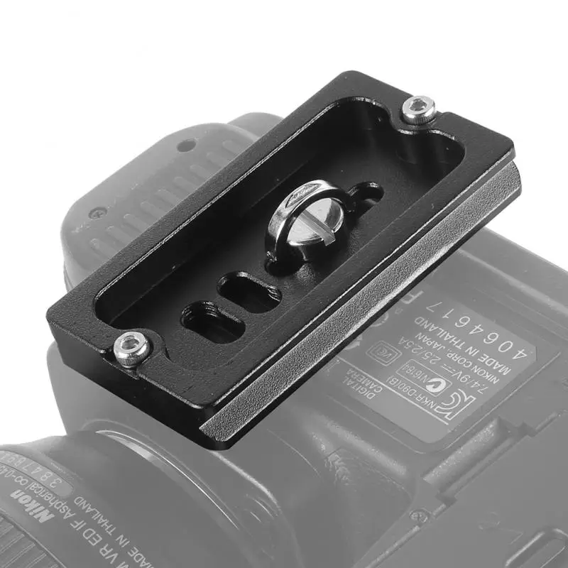 

Alloyseed Universele PU-70 Metal Quick Release Plate Camera Statief Adapter Mount Plaat Board for Benro Arca Swiss Ballhead