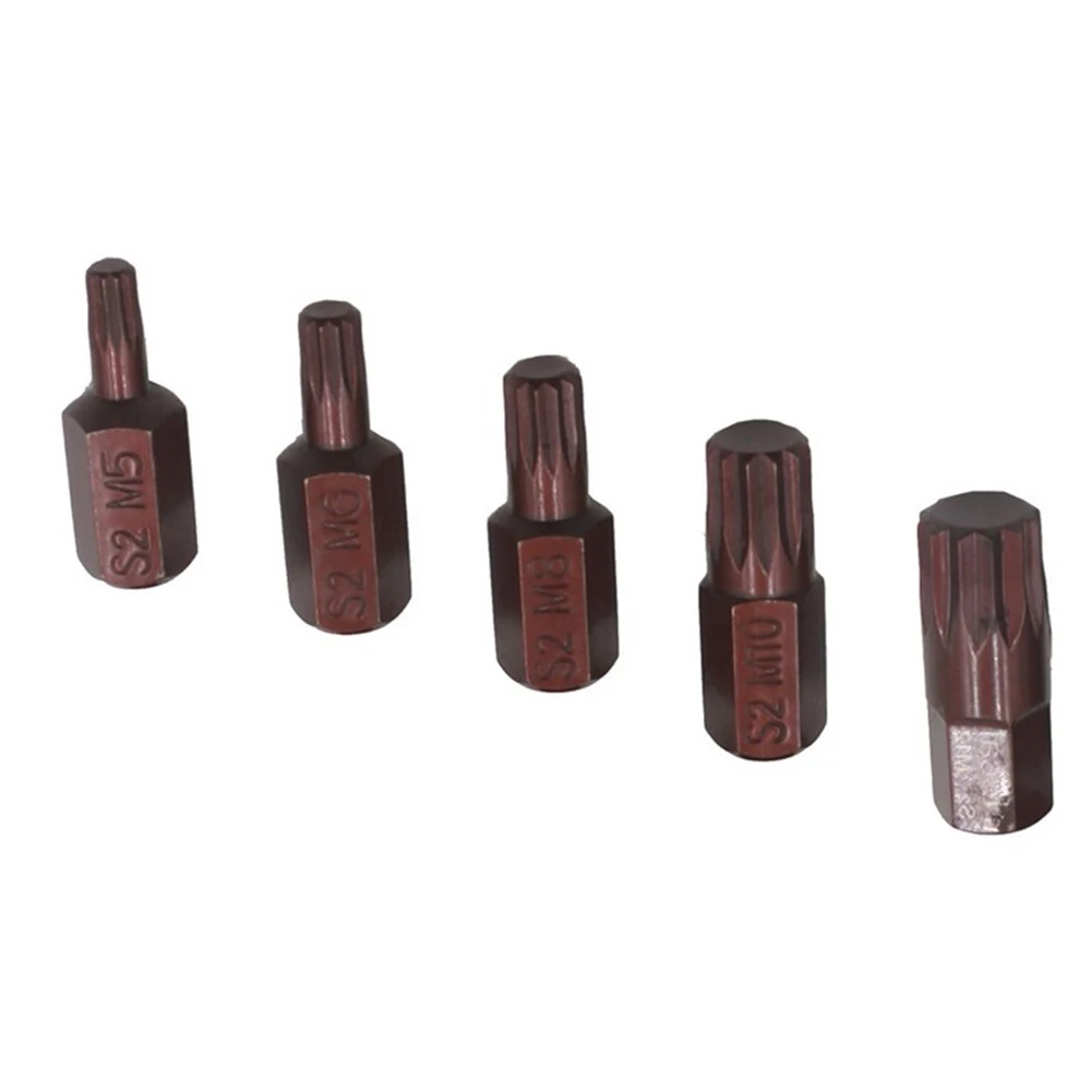 10mm Hex Shank Star Screwdriver Bit 5pcs/set Alloy Steel For Impact Screwdriver Hand Tool High Precision Durable
10mm Hex Shank Star Screwdriver Bit 5pcs/set Alloy Steel For Impact Screwdriver Hand Tool High Precision Durable