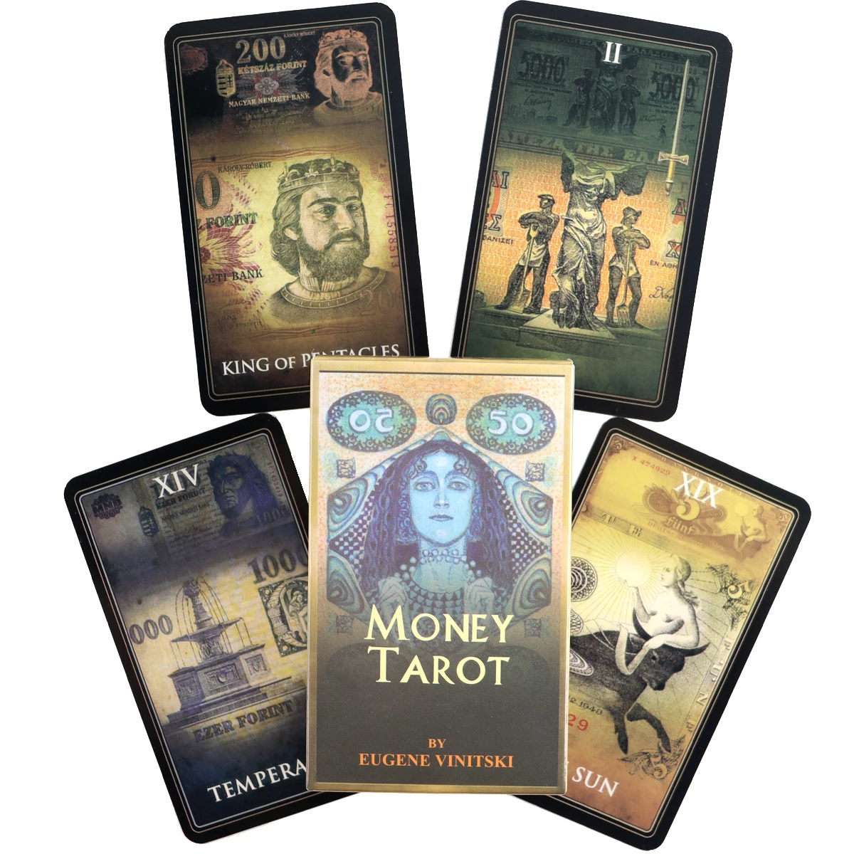 Money Tarot Deck Beginners Board Game Multiplayer Family Party Game Fortune Telling Prophet Oracle Cards With PDF Guidebook
Money Tarot Deck Beginners Board Game Multiplayer Family Party Game Fortune Telling Prophet Oracle Cards With PDF Guidebook