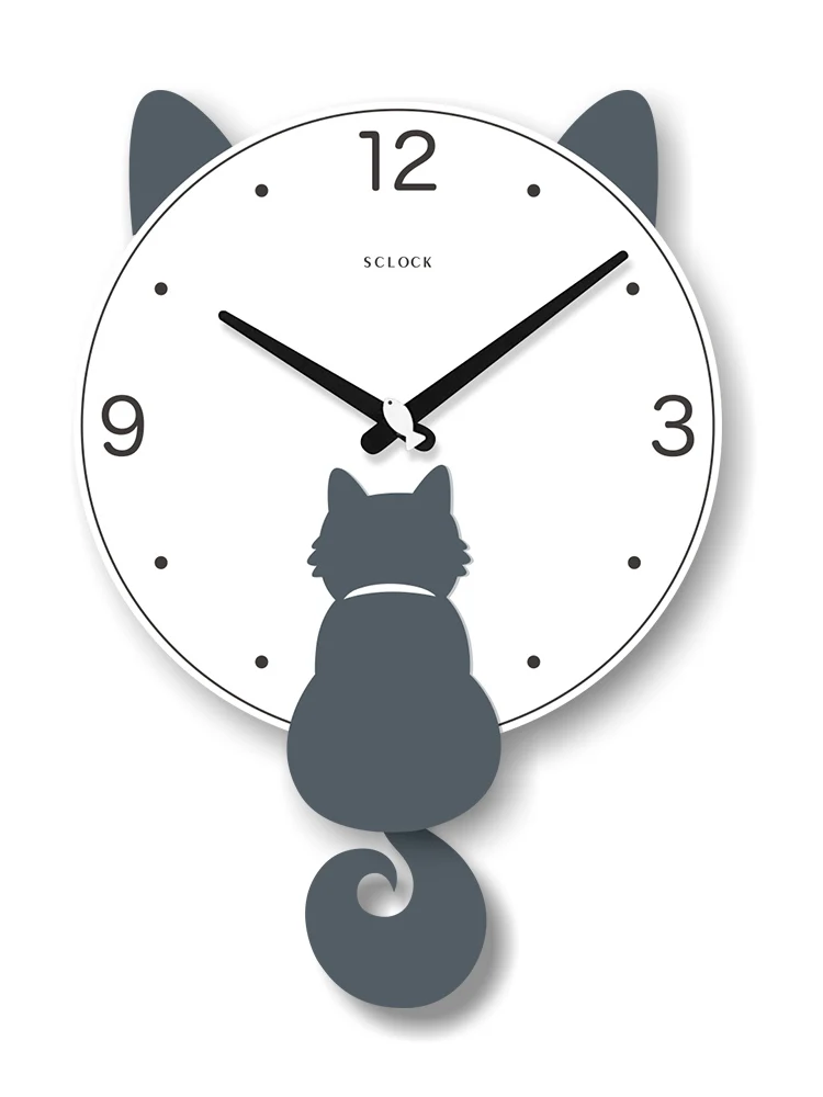 Creative Simple Wall Clock Cute Silent Wooden Pendulum Modern Quartz Kids Bedroom Wall Clock Reloj Pared Home Decoration
Creative Simple Wall Clock Cute Silent Wooden Pendulum Modern Quartz Kids Bedroom Wall Clock Reloj Pared Home Decoration
