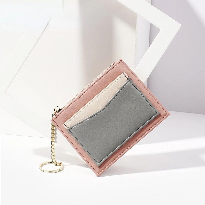 New Pu Coin Purse Fashion Stitching Key Multi-card Zipper Card Holder Multifunctional Mini Wallet Wallets for Women Card Holder
New Pu Coin Purse Fashion Stitching Key Multi-card Zipper Card Holder Multifunctional Mini Wallet Wallets for Women Card Holder