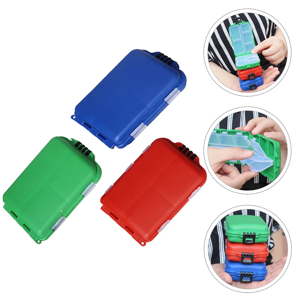 3 Pcs Fishing Accessories Box Holder Bait Hook Case Earrings Hooks Pulley Abs Child Tray
3 Pcs Fishing Accessories Box Holder Bait Hook Case Earrings Hooks Pulley Abs Child Tray