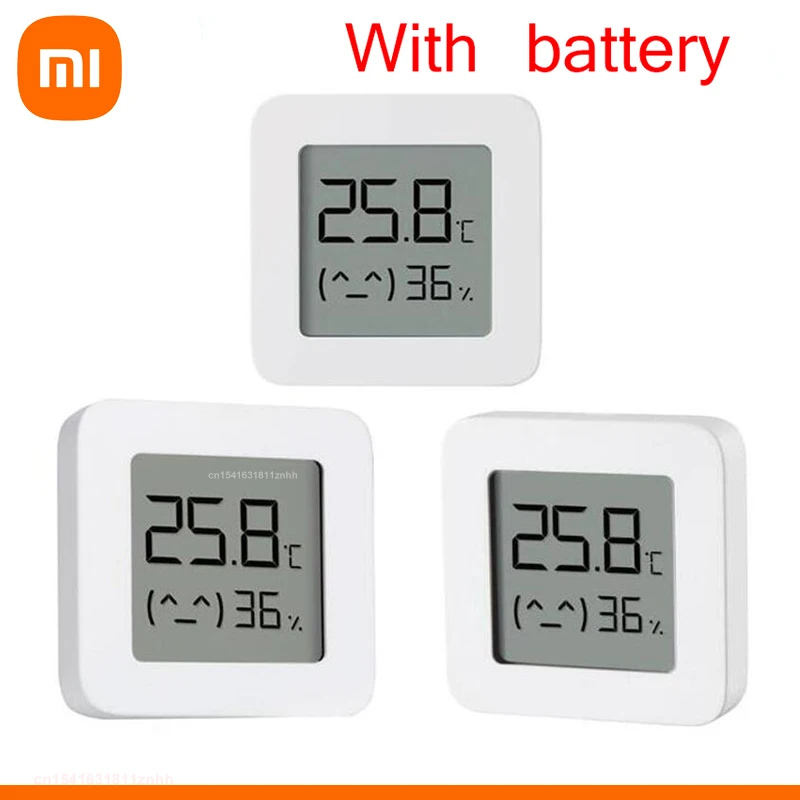 Цифровой термометр XIAOMI с Bluetooth, 2 ЖК-экрана, цифровой измеритель влажности, беспроводной умный датчик влажности и температуры с батареей
Цифровой термометр XIAOMI с Bluetooth, 2 ЖК-экрана, цифровой измеритель влажности, беспроводной умный датчик влажности и температуры с батареей
