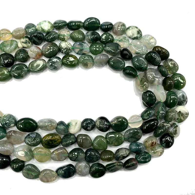 Wholesale Natural Green Grass Agates 8-10mm Irregular Stone Beads Charms for Jewelry Making Diy Women Bracelet Necklace 15''
Wholesale Natural Green Grass Agates 8-10mm Irregular Stone Beads Charms for Jewelry Making Diy Women Bracelet Necklace 15''