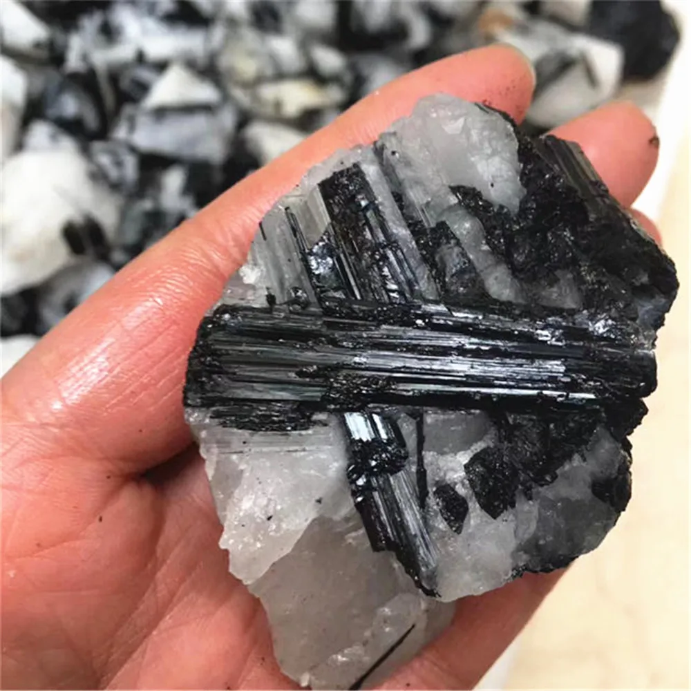 Wholesale Raw Crystals Gemstone Natural Stone Heal Black Hair Crystal Tourmaline Rough Stones For Aquarium Decor
Wholesale Raw Crystals Gemstone Natural Stone Heal Black Hair Crystal Tourmaline Rough Stones For Aquarium Decor