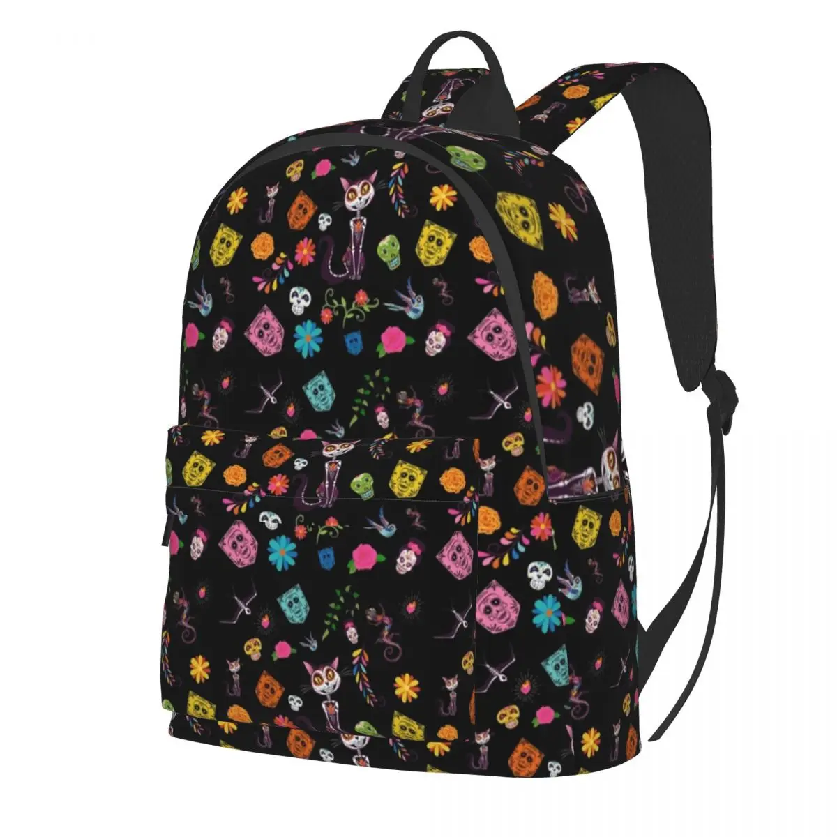 Sugar Skull Cat Backpack Day of the Dead Camping Backpacks Female Casual School Bags High Quality Durable Rucksack
Sugar Skull Cat Backpack Day of the Dead Camping Backpacks Female Casual School Bags High Quality Durable Rucksack