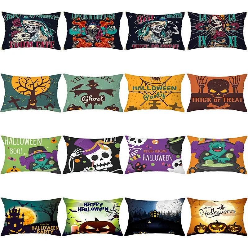 Ghost Cushion Cover Old Castle Halloween Cushions Pillow Cover For Sofa Home Decor Autumn Pumpkin Lantern Pillow Cases Black
Ghost Cushion Cover Old Castle Halloween Cushions Pillow Cover For Sofa Home Decor Autumn Pumpkin Lantern Pillow Cases Black