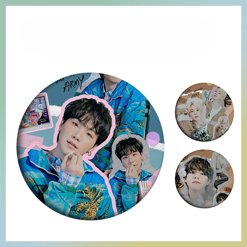 Wholesale Kpop Bangtan Boys Brooch Pin Badges New Album DECO KIT Brooch Badges For Clothes Backpack Decoration Fans Collection
Wholesale Kpop Bangtan Boys Brooch Pin Badges New Album DECO KIT Brooch Badges For Clothes Backpack Decoration Fans Collection