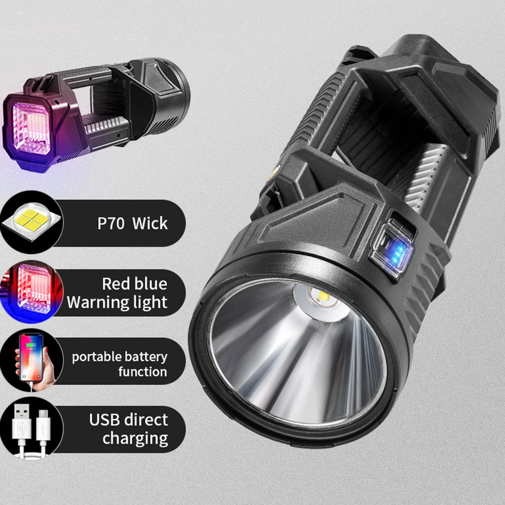 Solar LED Camping Flashlight + COB Work Lights Searchlight Waterproof Type-C Rechargeable Lanterns for Outdoor Camping Fishing
Solar LED Camping Flashlight + COB Work Lights Searchlight Waterproof Type-C Rechargeable Lanterns for Outdoor Camping Fishing