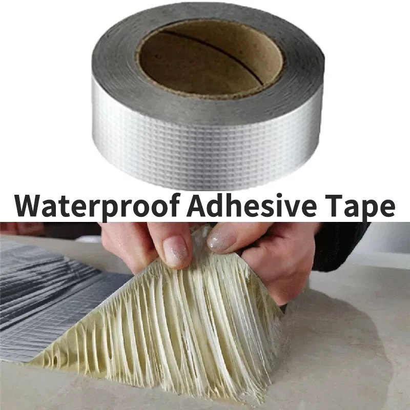 3m Aluminum Foil Adhesive Tape Waterproof Duct Tape Super Repair Crack Thicken Butyl Waterproof Tape Home Renovation Tools
3m Aluminum Foil Adhesive Tape Waterproof Duct Tape Super Repair Crack Thicken Butyl Waterproof Tape Home Renovation Tools
