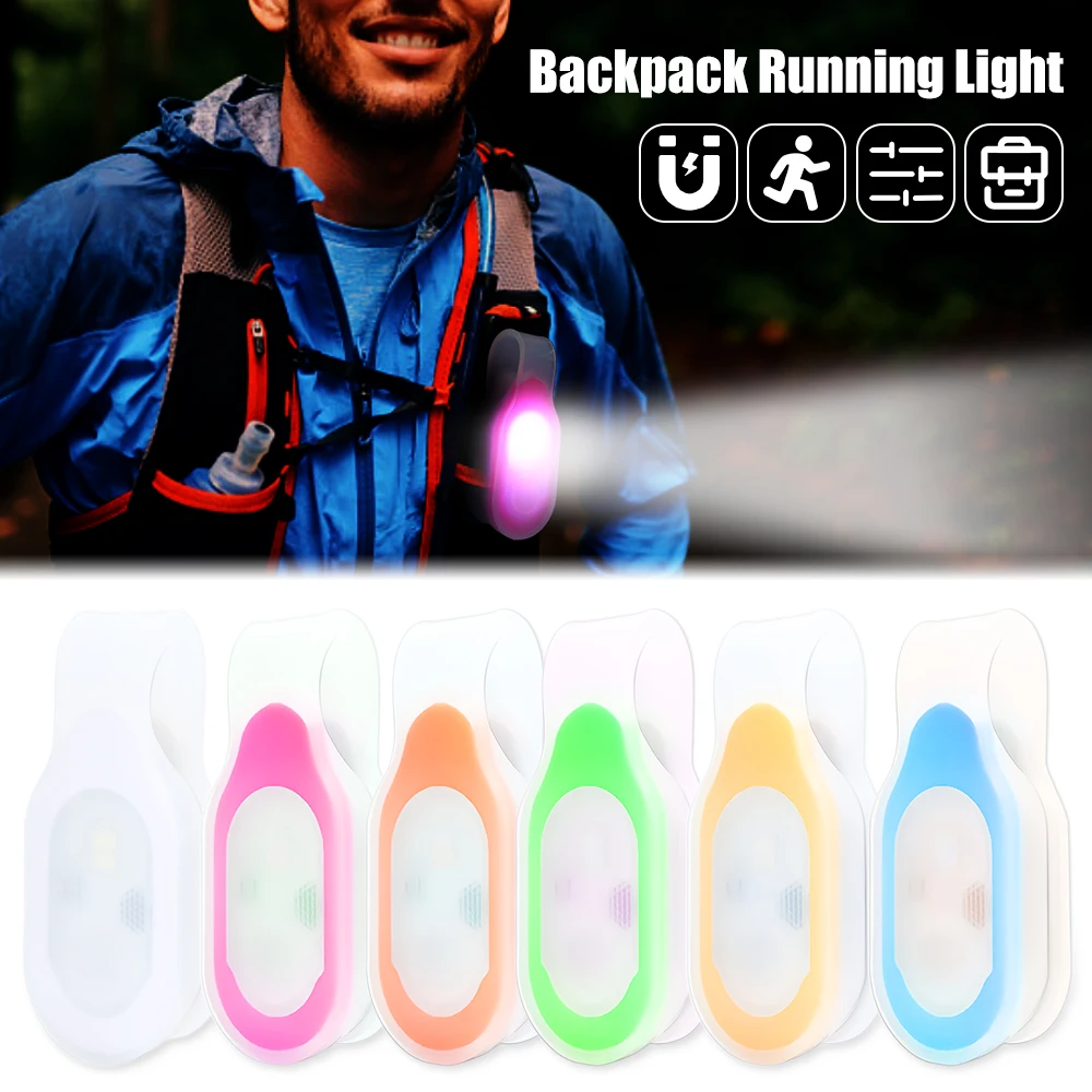 Portable Silicone LED Flashlight Outdoor Magnetic Clip Night Running Spotlights For Walking Cycling Hiking Safety Warning Lamps
Portable Silicone LED Flashlight Outdoor Magnetic Clip Night Running Spotlights For Walking Cycling Hiking Safety Warning Lamps